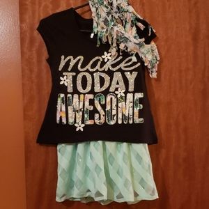 Worn once! 3 piece Spring/Summer Outfit